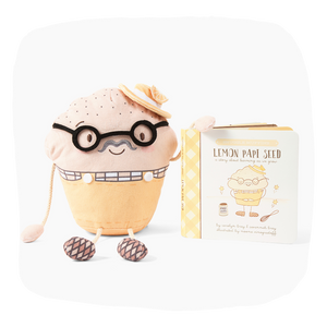 Lemon "Papi" Seed | Book & Snuggler Set