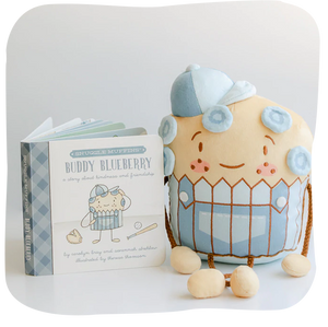 Buddy Blueberry | Book & Snuggler Set