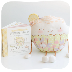 Savannah Banana | Book & Snuggler Set